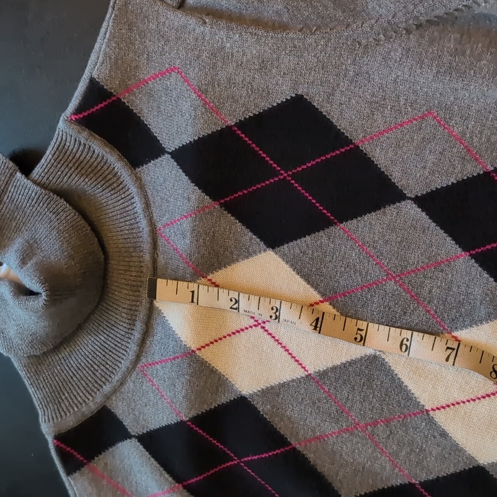 Izod Women's Sweater Short Sleeve L - Picture 8 of 8